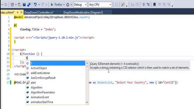 Cascading drop down List in MVC Using Jquery In Arabic смотреть онлайн
