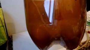 Большой цветочный горшок из пивной ПЭТ кеги. Дренаж, керамзит