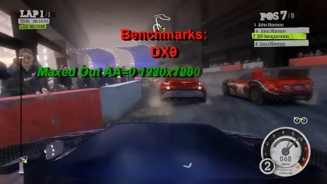 Colin McRae: DiRT 2 PC Maxed Out 8600 GT смотреть онлайн