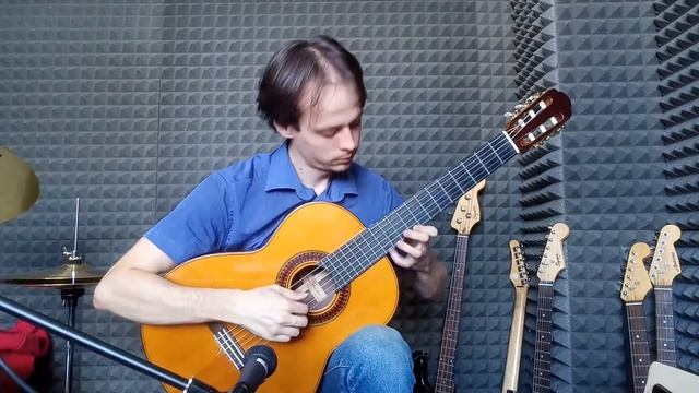 Francisco Tárrega mazurka "Marieta". Classic guitar. Франсиско Таррега. Классическая гитара смотреть онлайн