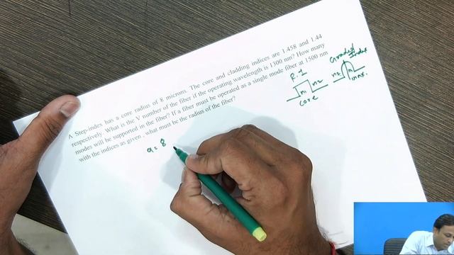 Normalized Frequency in optical fiber смотреть онлайн
