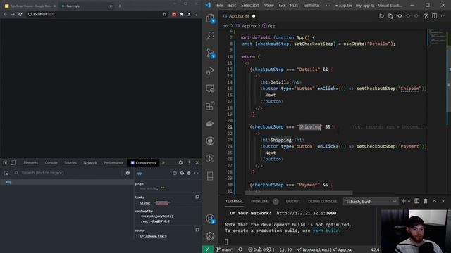 React Course - TypeScript - Enums смотреть онлайн