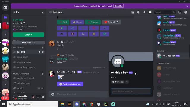 Make An Discord Bot For Free Easy steps (discord.py) смотреть онлайн