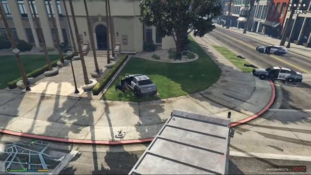 Мусоровоз дрифтит и разваливает !  ГТА 5!GTA Online -  - Grand Theft Auto! Online!Majestic!