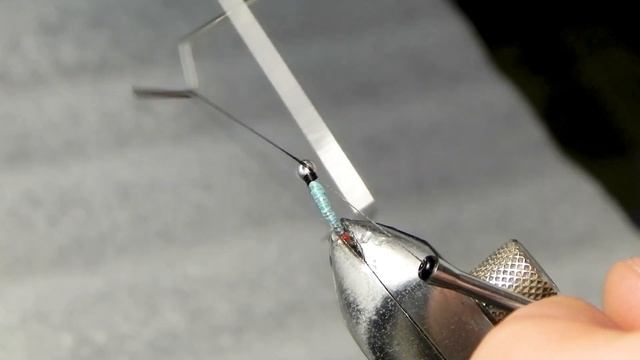 Изготовления мушки под УФ лаком. Бирюзовый комарик для рыбалки на Хариуса смотреть онлайн