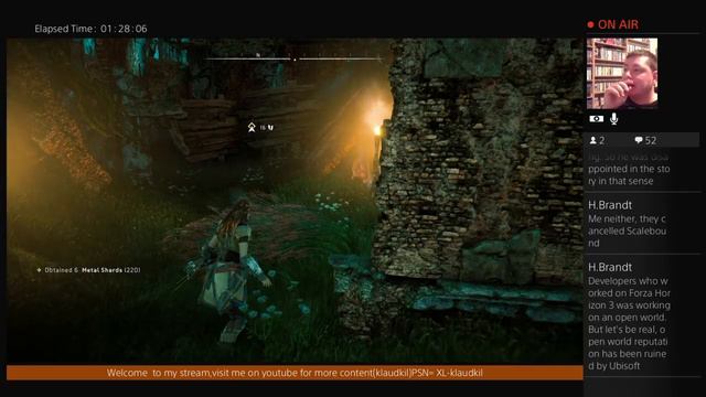 Horizon Zero Dawn - klaudkil Late night stream. смотреть онлайн