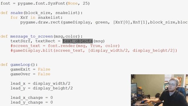 Pygame (Python Game Development) Tutorial - 27 - Centering Text смотреть онлайн