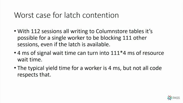 Improving Columnstore Load Scalability on Large Servers - Joe Obbish смотреть онлайн