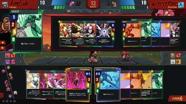 Tour Of BattleCon Online Characters:  Kimbhe Vs Sarafina