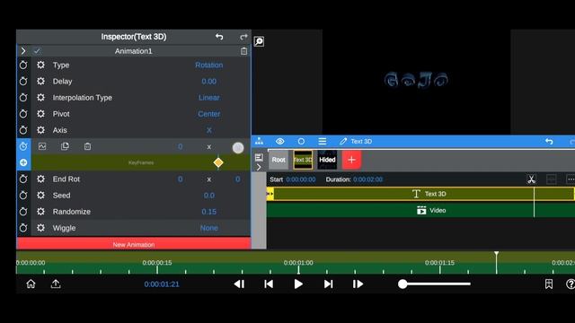 3d text like @GOJO ? | Node Video смотреть онлайн