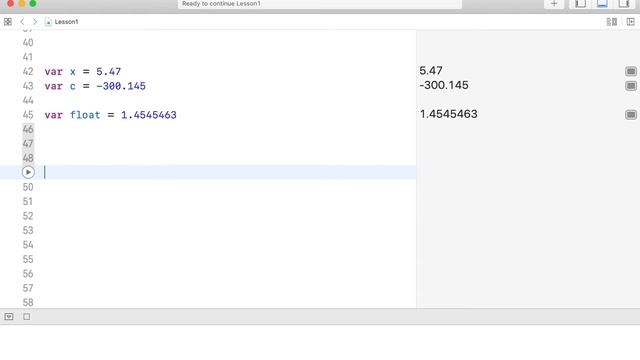 Основы Swift / Урок 2 / Типы данных