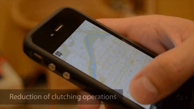 Fat Thumb - технология использования iPhone одной рукой смотреть онлайн