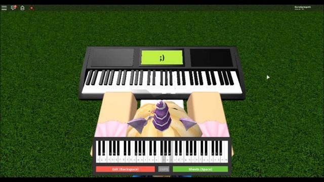 Roblox Piano - Señorita. смотреть онлайн