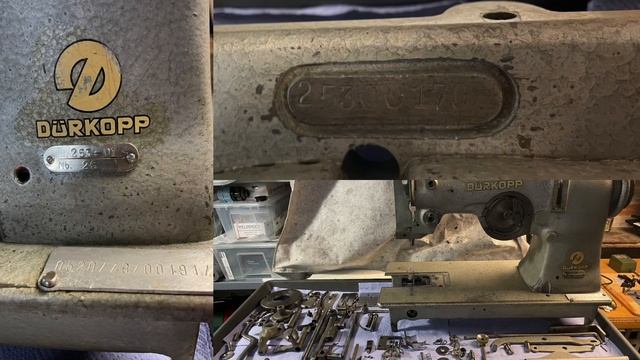 Overhaul a Dürkopp 253-01 ZigZag machine смотреть онлайн