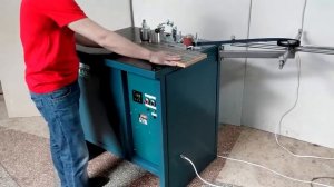 Кромкооблицовочный станок КМ 45 - видео работы, кромкооблицовочные станки универсальные