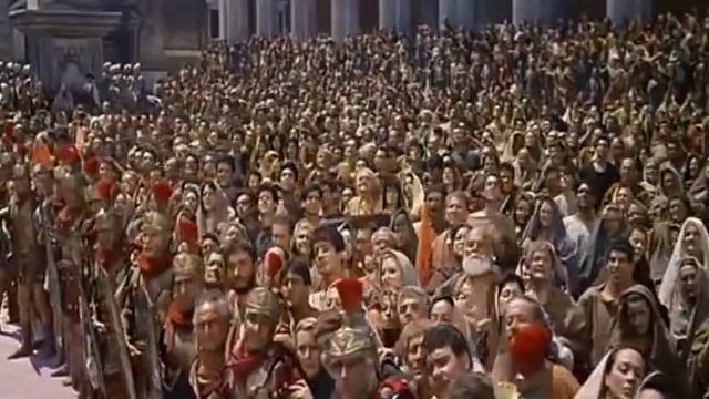 Kleopatra Königin Makedonia Christ - From Kingdom Republik Makedonia (video EntersRome1963film)