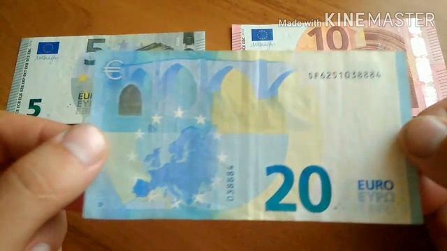 Моя коллекция Евро банкнот смотреть онлайн