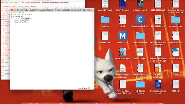 Programming with Kids | 5 years to 15 years | Beautiful square patterns | Python Turtle 1/n смотреть онлайн