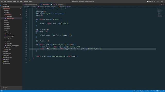 Pagination with search filter in Codeigniter 3 | PHP | Bootstrap 5 | MySql смотреть онлайн