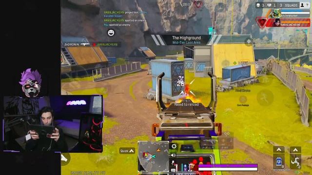 ПЫТАЕМСЯ ВЗЯТЬ ТОП 1 l Apex Legends Mobile l IPAD PRO 2021 смотреть онлайн