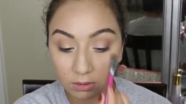 2014 Fall Makeup Tutorial♡ Dark Lip Neutral Eye! смотреть онлайн