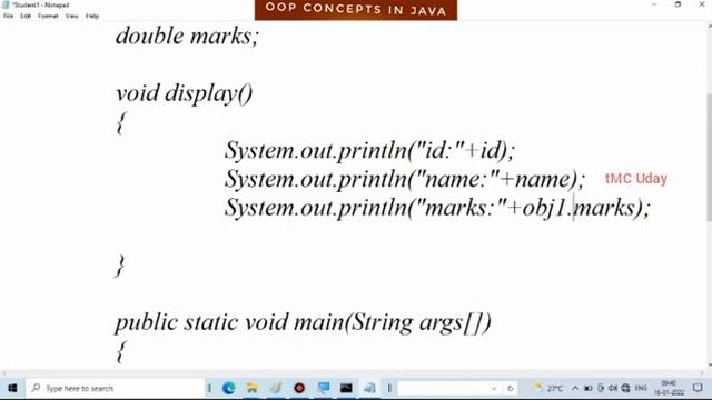 ways of passing values to object in java programming tutorial in TELUGU смотреть онлайн