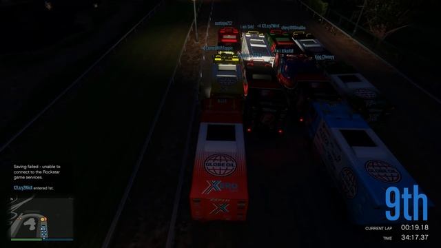 GTA 5 - RRS League Race - Horse Track смотреть онлайн