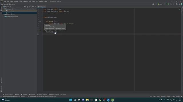 Изучение Python Kivy для начинающих / Уроки Kivy смотреть онлайн