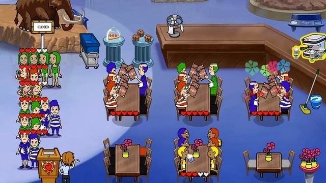 Diner Dash 4: Hometown Hero - Museum Grill - Expert Level: Tourist Invasion смотреть онлайн