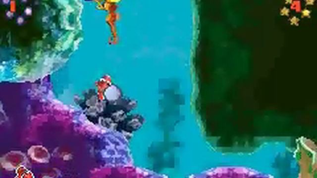 Finding Nemo Game Boy Advance Walkthrough part 2: drop off смотреть онлайн