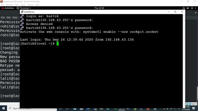 How to Allow Or Deny SSH Access to a Particular User or Group in RHEL-8[Hindi]By Karun Behal смотреть онлайн