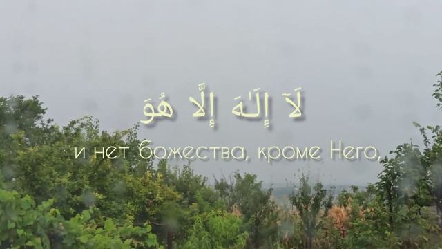 Прекрасное чтение Корана. Описание Аллахаسبحانه و تعالى ♥️ смотреть онлайн