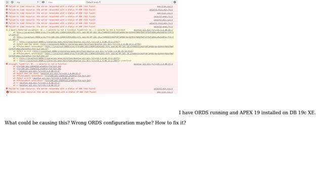 Falied to load resource files of Oracle APEX plugin (2 Solutions!!) смотреть онлайн