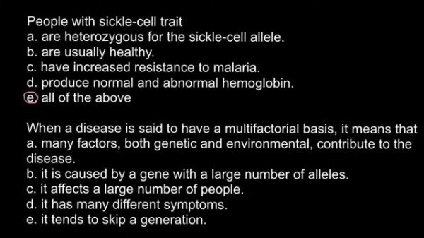 Definition of multifactorial genetic disease