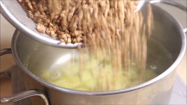 Гречневый суп-пюре — видео рецепт смотреть онлайн