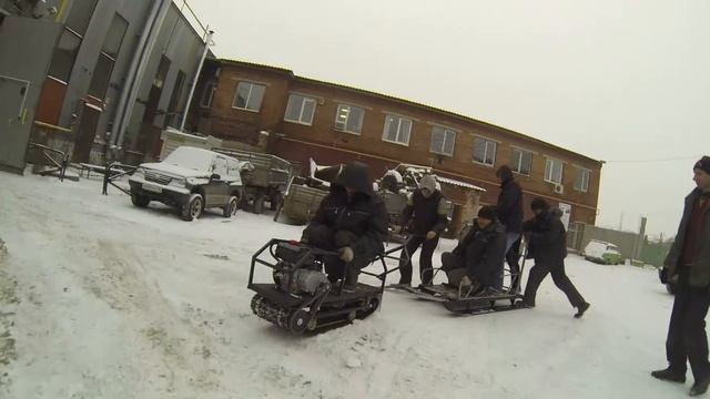 Мотобуксировщик Baltmotors Barboss Mini (1) смотреть онлайн