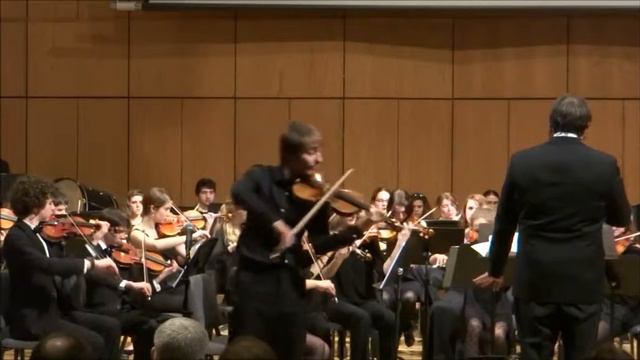 DSA Plays Sergei Prokofiev- Violin Concerto No. 2 In G Minor Op. 63, Mvt. 1 'Allegro Moderato'