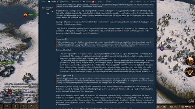 DEVS Explain 1.5.1 War & Peace Changes #4 (Code & Visuals) - Mount & Blade II: Bannerlord смотреть онлайн