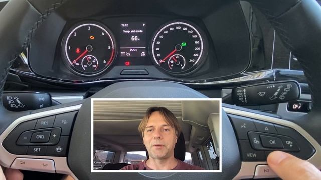 Cómo funciona el PANEL DE CONTROL: Funciones, review, test. VW California Beach Camper T6.1. смотреть онлайн