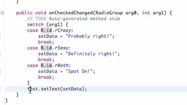 Android Application Development Tutorial - 49 - StartActivityForResult setup смотреть онлайн