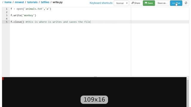 Python - How to write to a text file смотреть онлайн