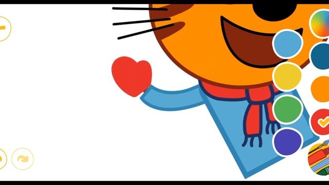 Три Кота_Рисуем Коржика #kidecats #трикота #коржик.mp4 смотреть онлайн