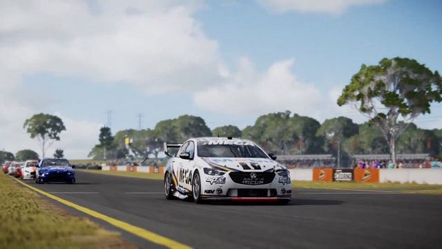 Прохождение игры GRID | Holden ZB - Sydney Sprint Cup | Logitech G29 смотреть онлайн
