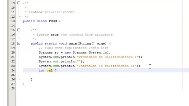 Promedio calificaciones netbeas- java смотреть онлайн
