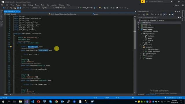 Online Food Ordering System - Implement Repository and Core Functions for User/Customer смотреть онлайн