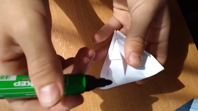 Как сделать лягушку из бумаги смотреть онлайн