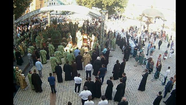 Память прп. Онуфрия Великого. День тезоименитства Предстоятеля УПЦ: Литургия смотреть онлайн