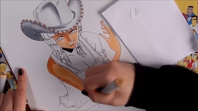 Copic Drawing (speed) #4: Nico Robin (One Piece) ESP/ENG смотреть онлайн