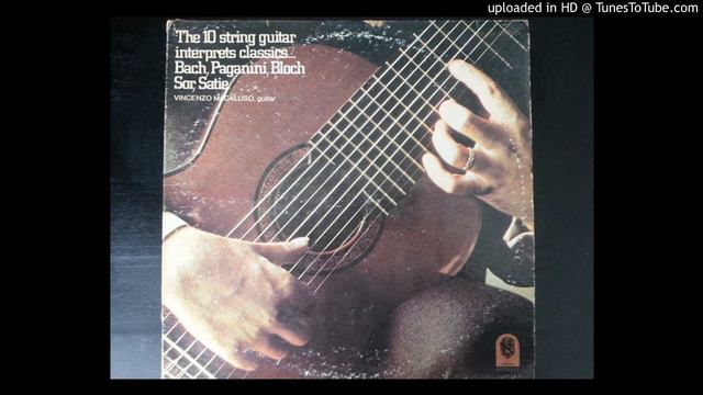 Vincenzo Macaluso 10 String Guitar Bach French Suite No.5--Gigue смотреть онлайн