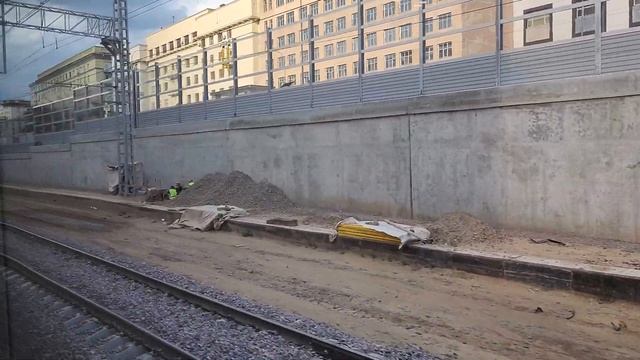 Строительство МЦД1 МЦД4 Белорусский вокзал - Савёловский вокзал 04.08.2023 г. смотреть онлайн